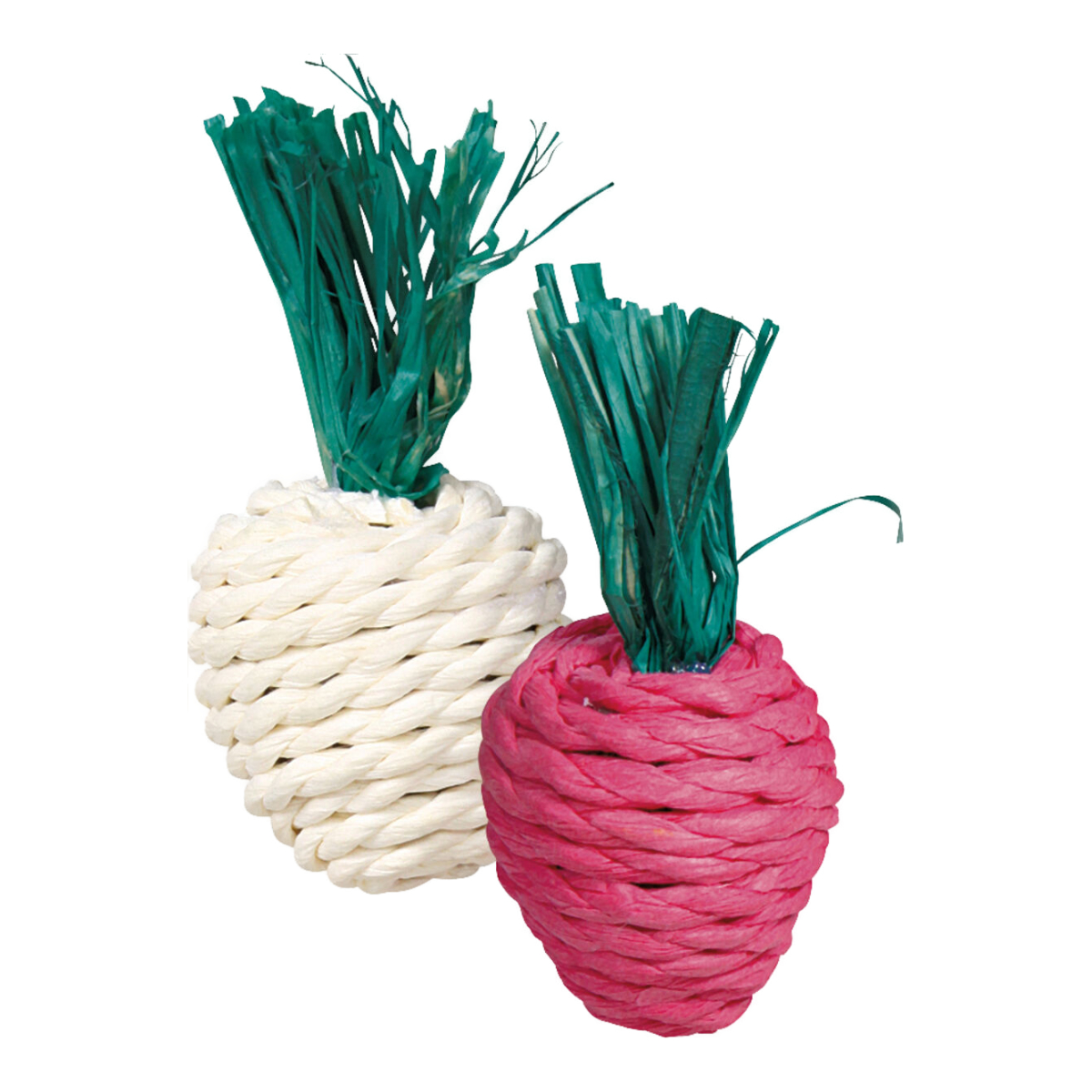 strohspielzeug_fuer_sittiche_vogel_nagetiere_zum_schreddern_koernerbudeKoyxttp6EAajF Set Strohspielzeug Rettich/Radieschen, 8 cm, 2 St.
