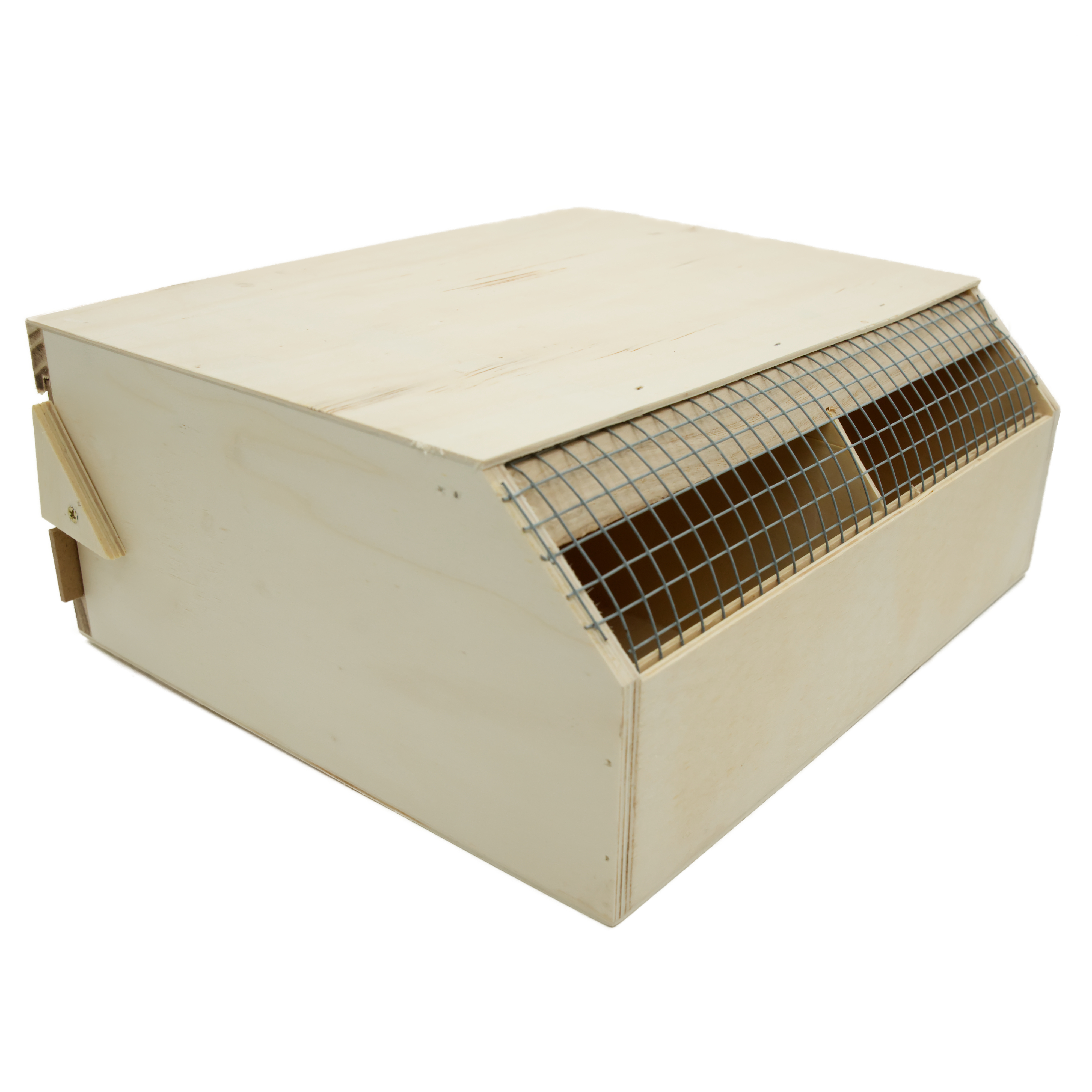 12117_versandkiste_aus_holz_fuer_voegel_2_teilig_koernerbude Versandkiste, 2 Fächer, 30 x 25 x 12 cm