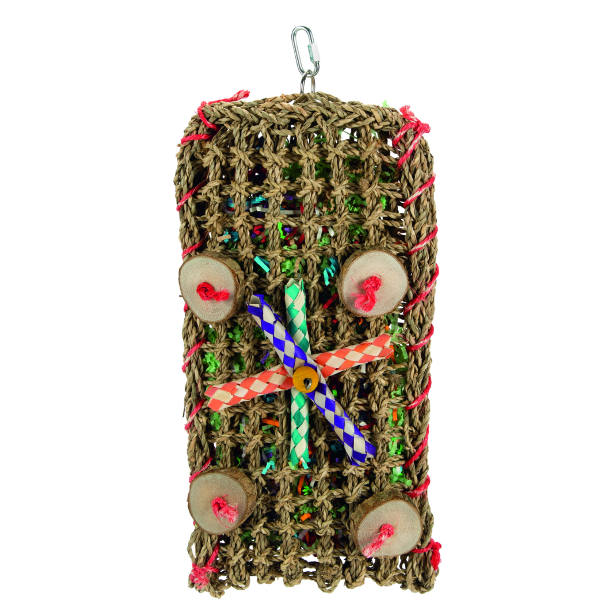 seegras_vogelspielzeug_mozy_43x20cm_koernerude Seegras Vogelspielzeug Mozy 43x20cm