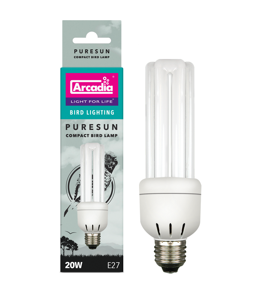 PureSun Compact Bird Lamp 2,4% UV-B