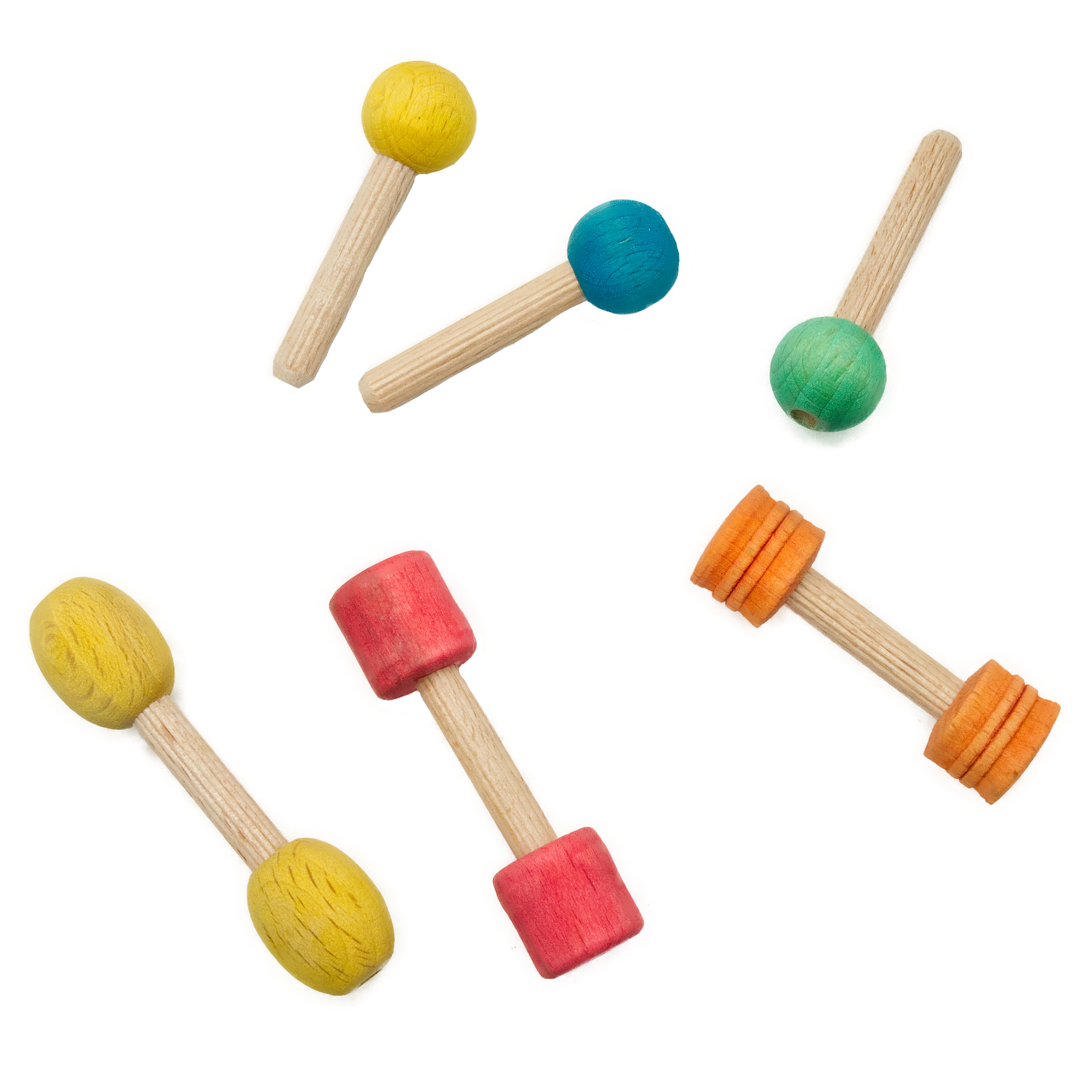 tischspielzeug-set-fuer-voegel-intelligenzspielzeug-agaporniden-sperlingspapageien-wellencisttiche Tisch Spielzeugset für Welli und kl.Papageien 6 teilig