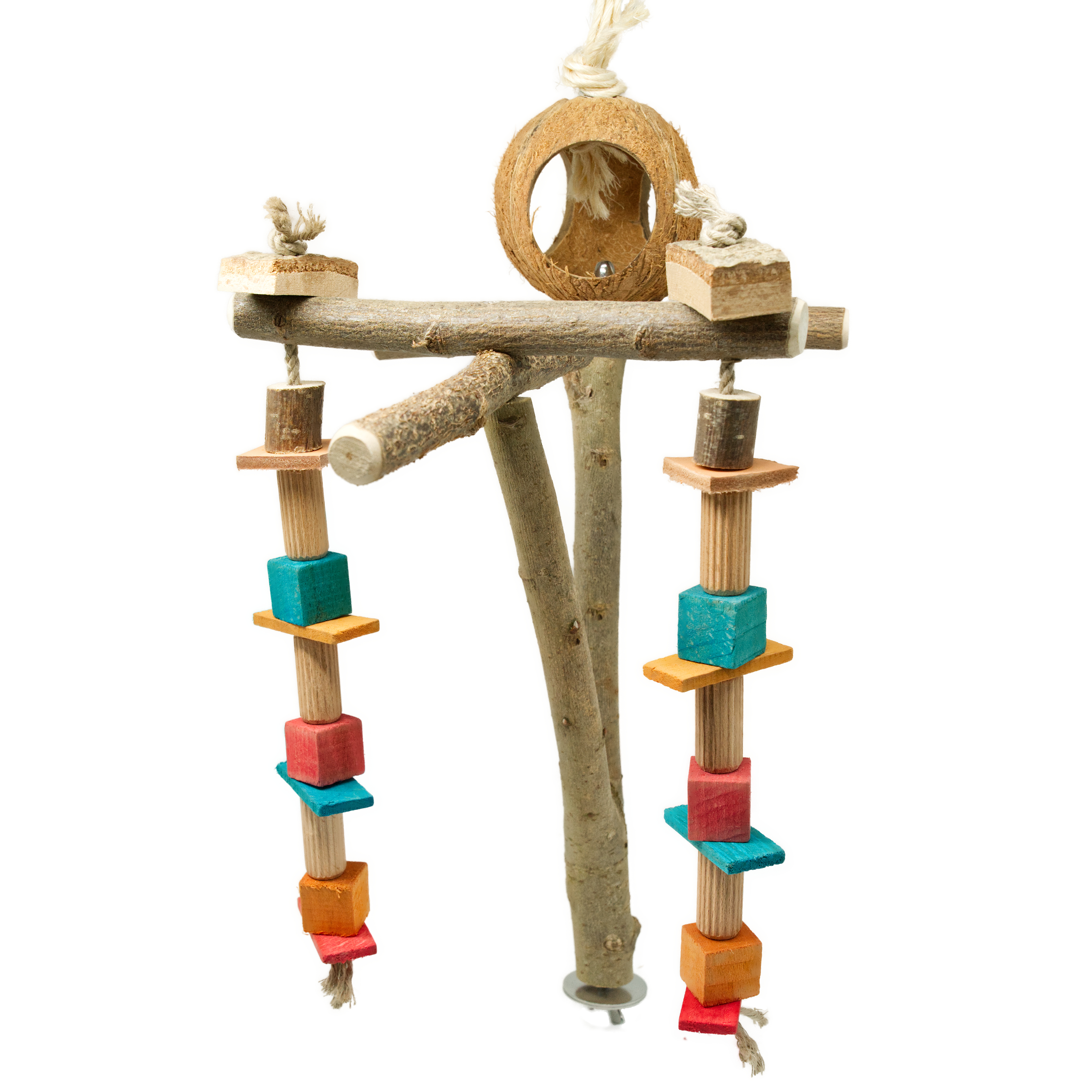 welli_baumhaus_spielplatz_fuer_sittiche_koernerbude Welli Baumhaus ca. 45 cm lang