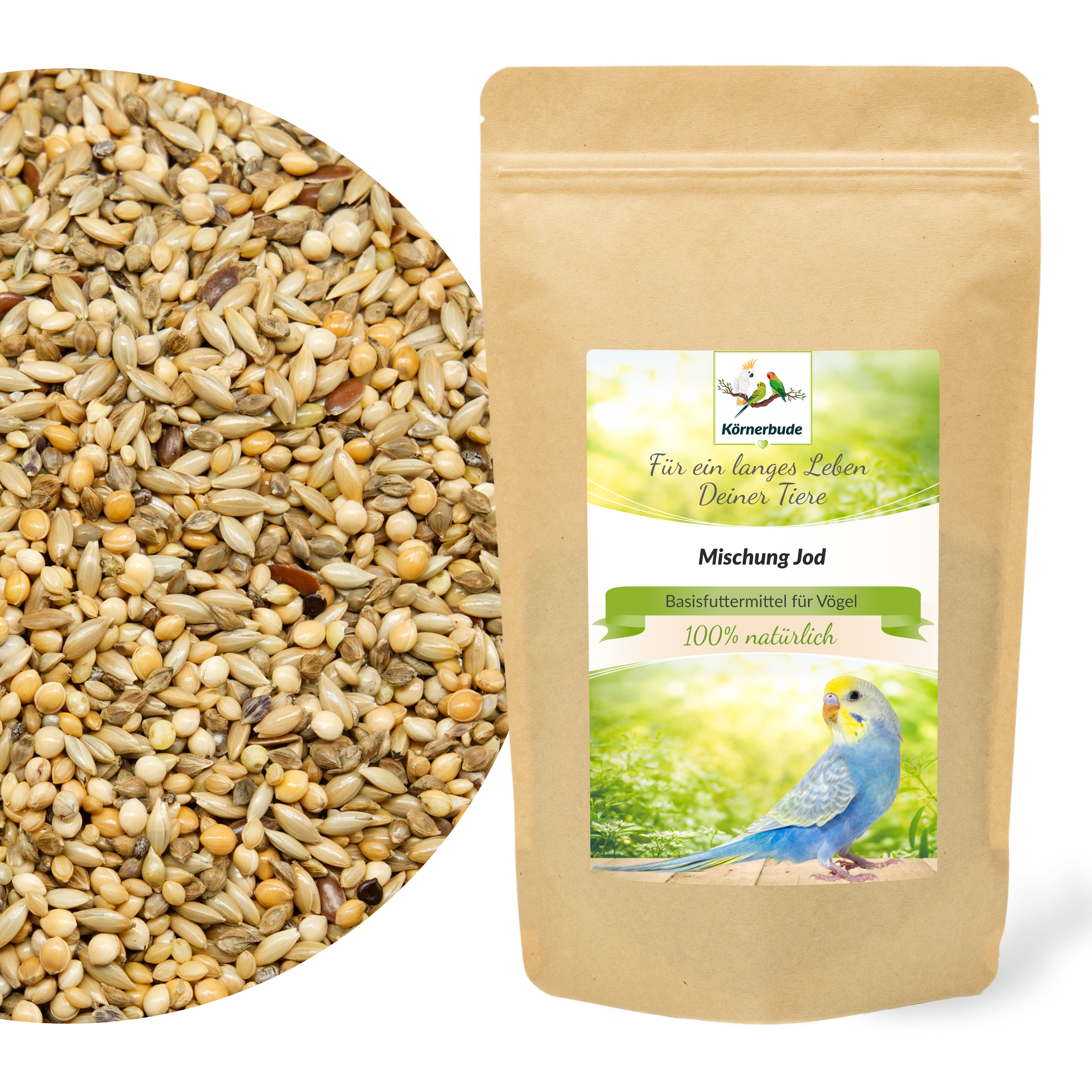 Mischung_jod_koernerbude_wellensittichfutter Mischung Jod 500g