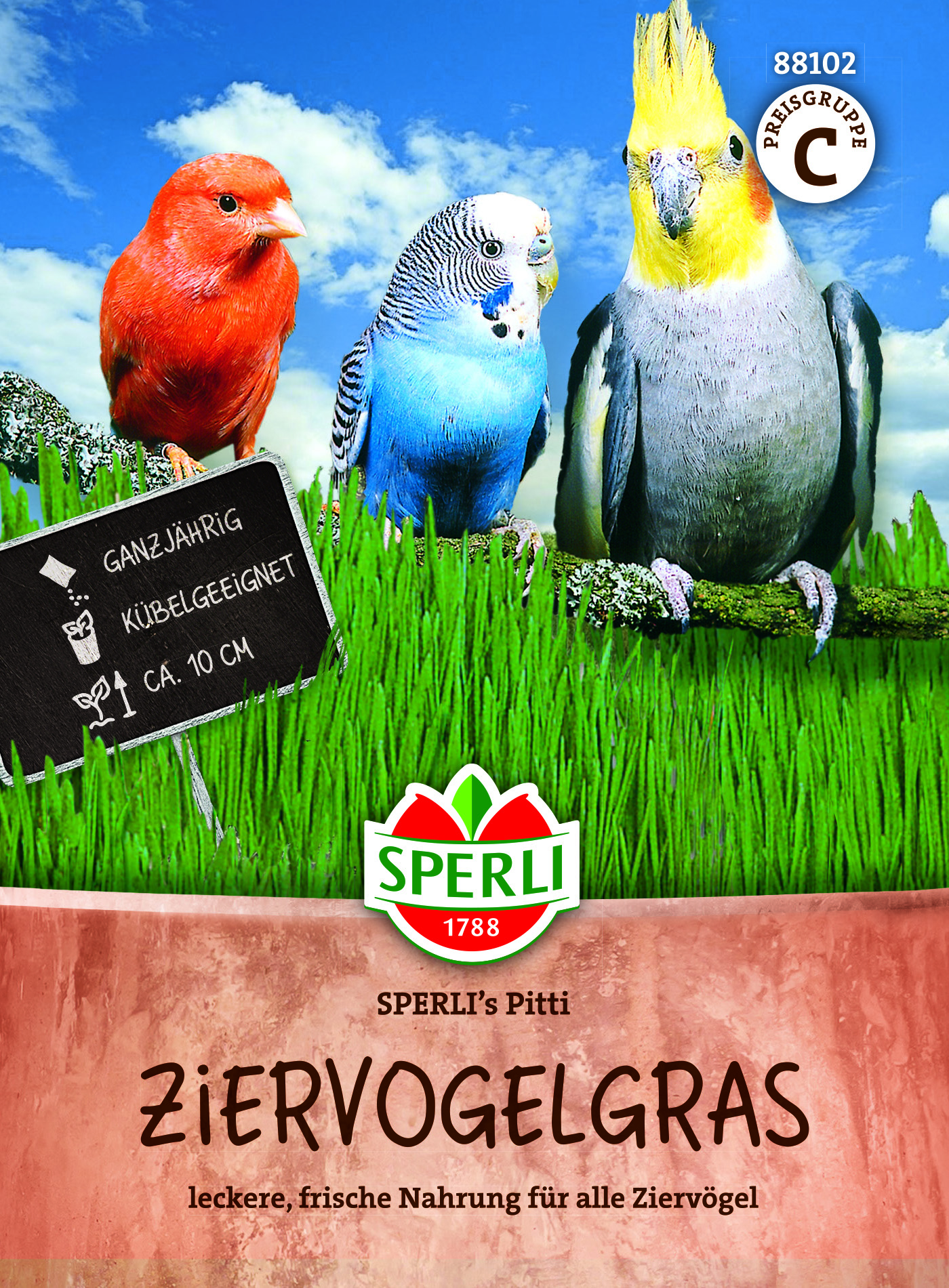Ziervogelgras SPERLI's Pitti