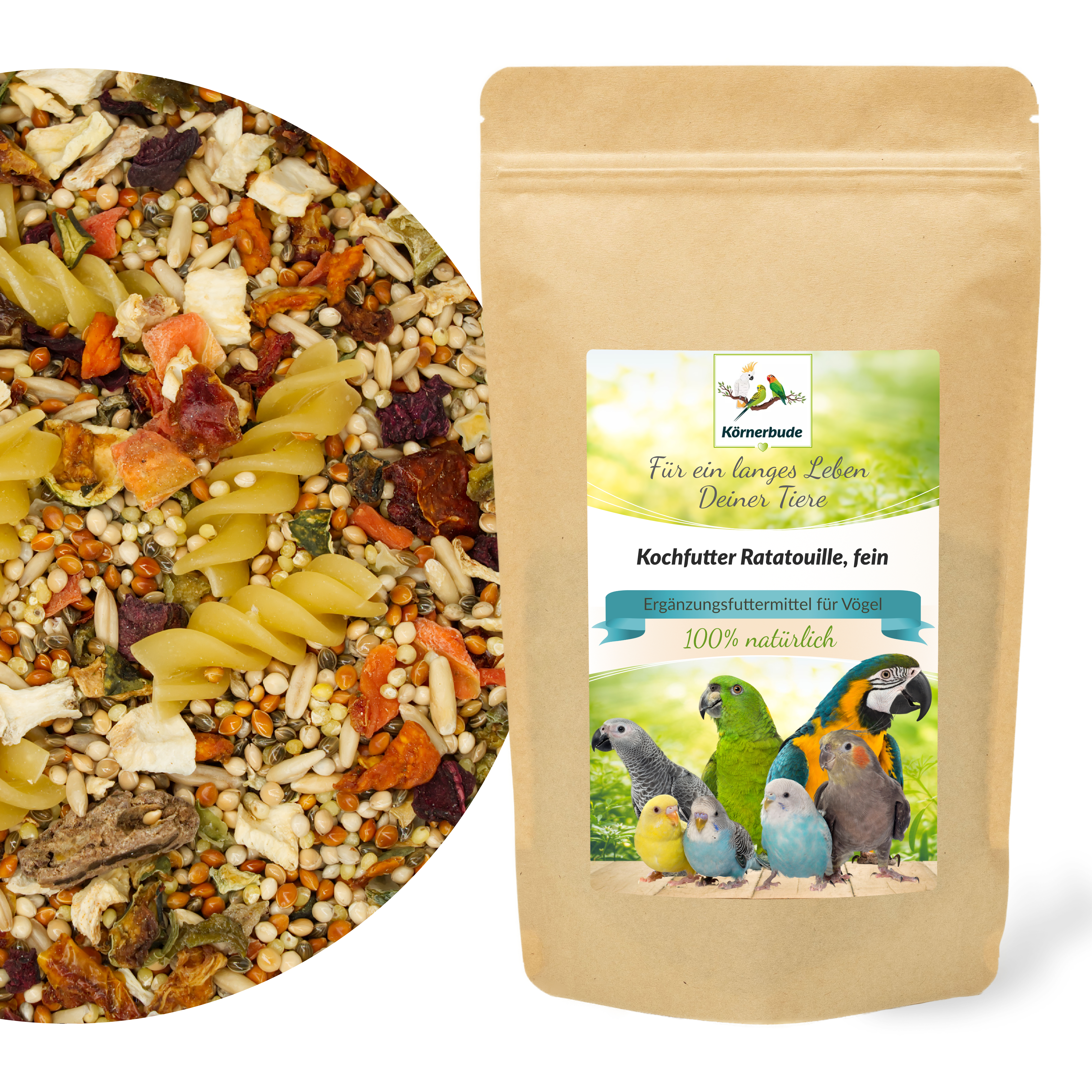 kochfutter_ratatouille_fein_fuer_voegel_koernerbude_shopbild Kochfutter Ratatouille, fein