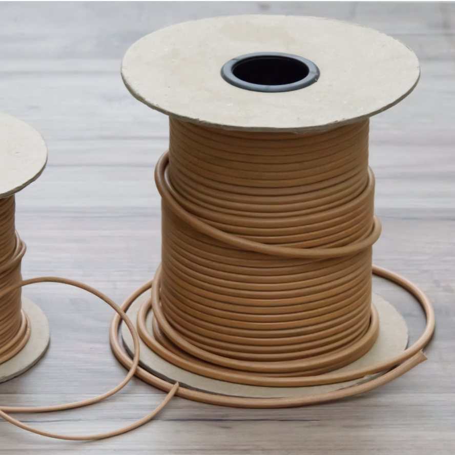 Lederband Lederband, Rundleder in 2 Größen