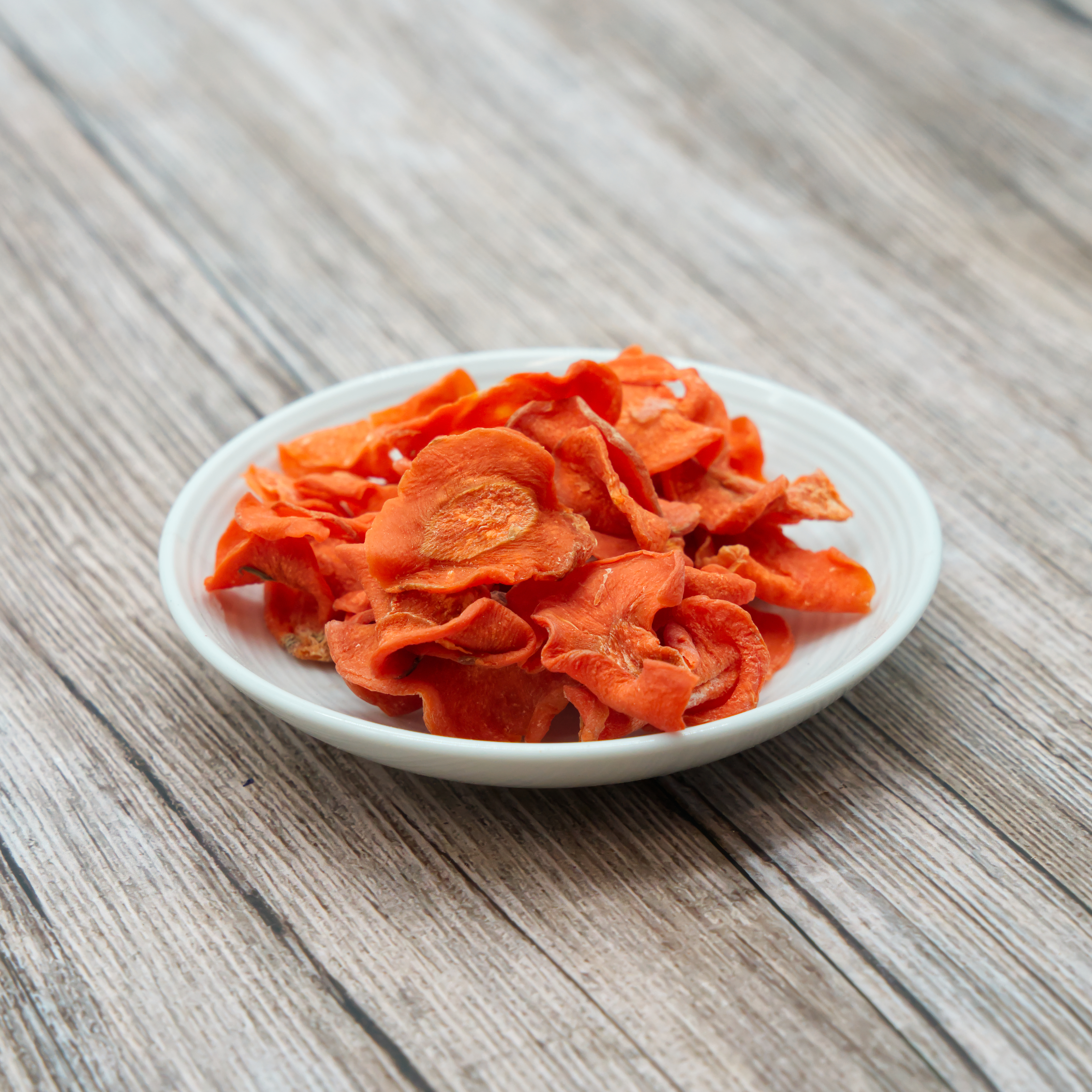 Karottenscheiben getrocknet