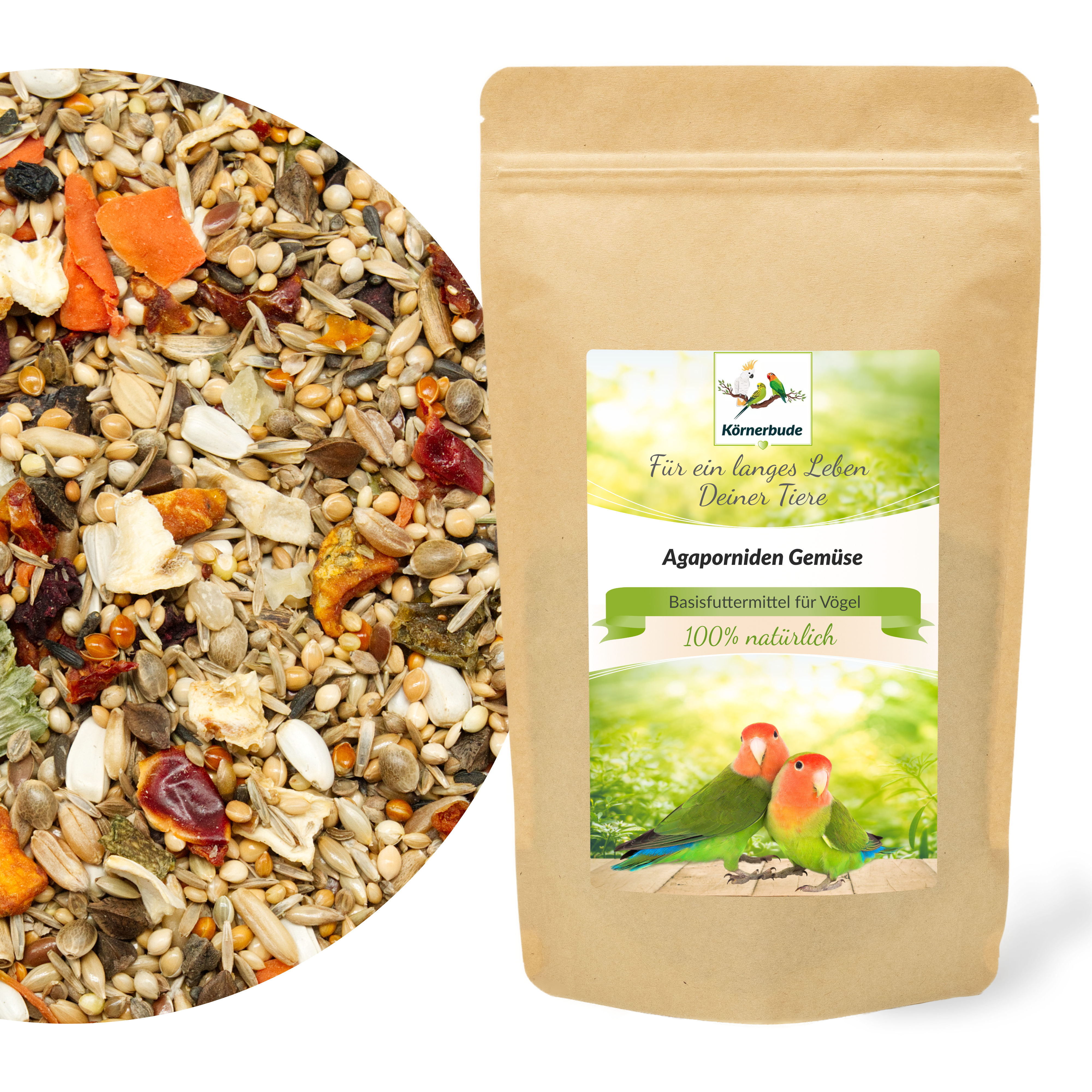 agapornidenfutter_gemuese_koernerbude_shop Agaporniden Gemüse