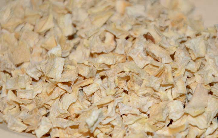 Petersilienwurzelwürfel