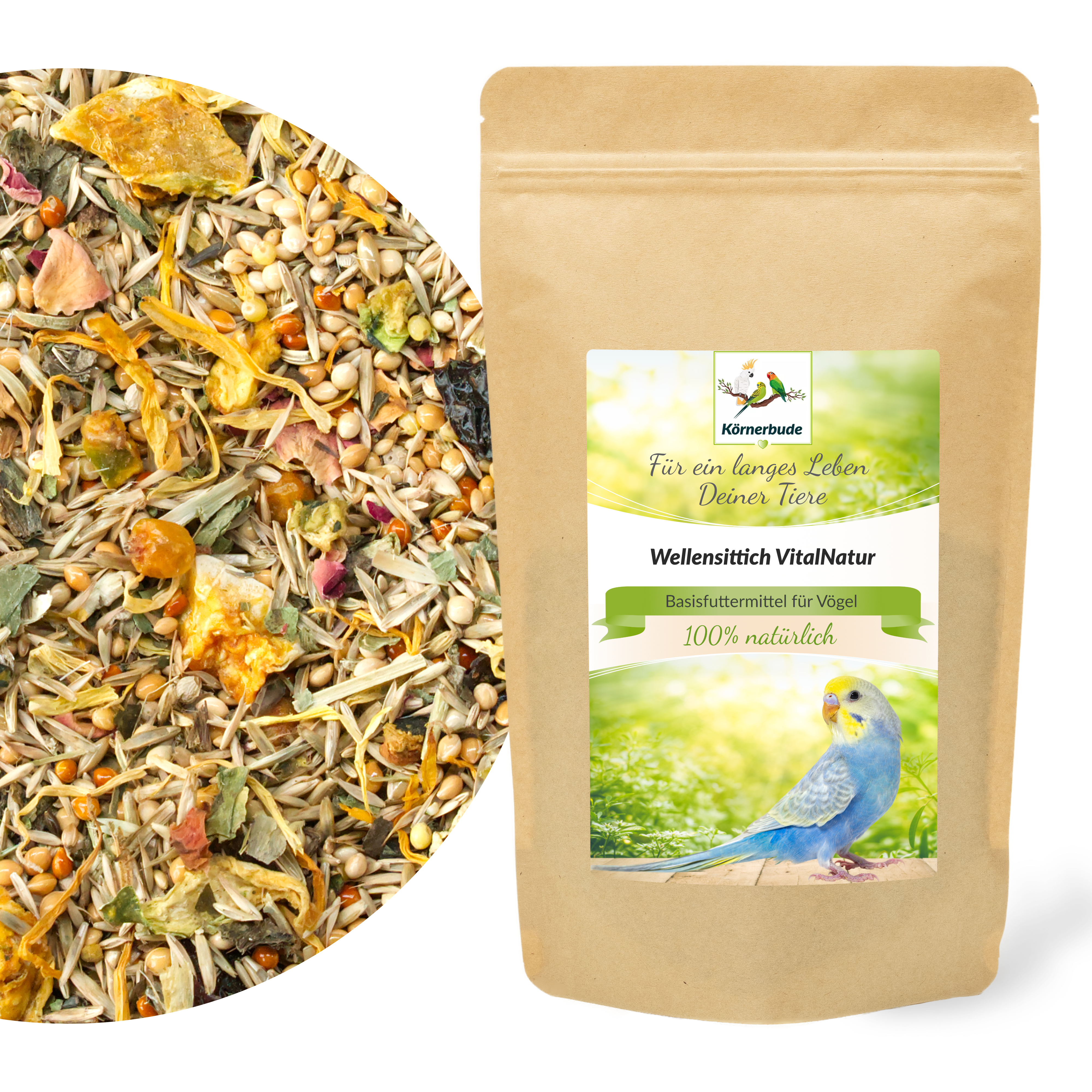 wellensittich-vitalnatur_koernerbude_wellensittichfutterghMqOoDrGcNM6 Wellensittich VitalNatur