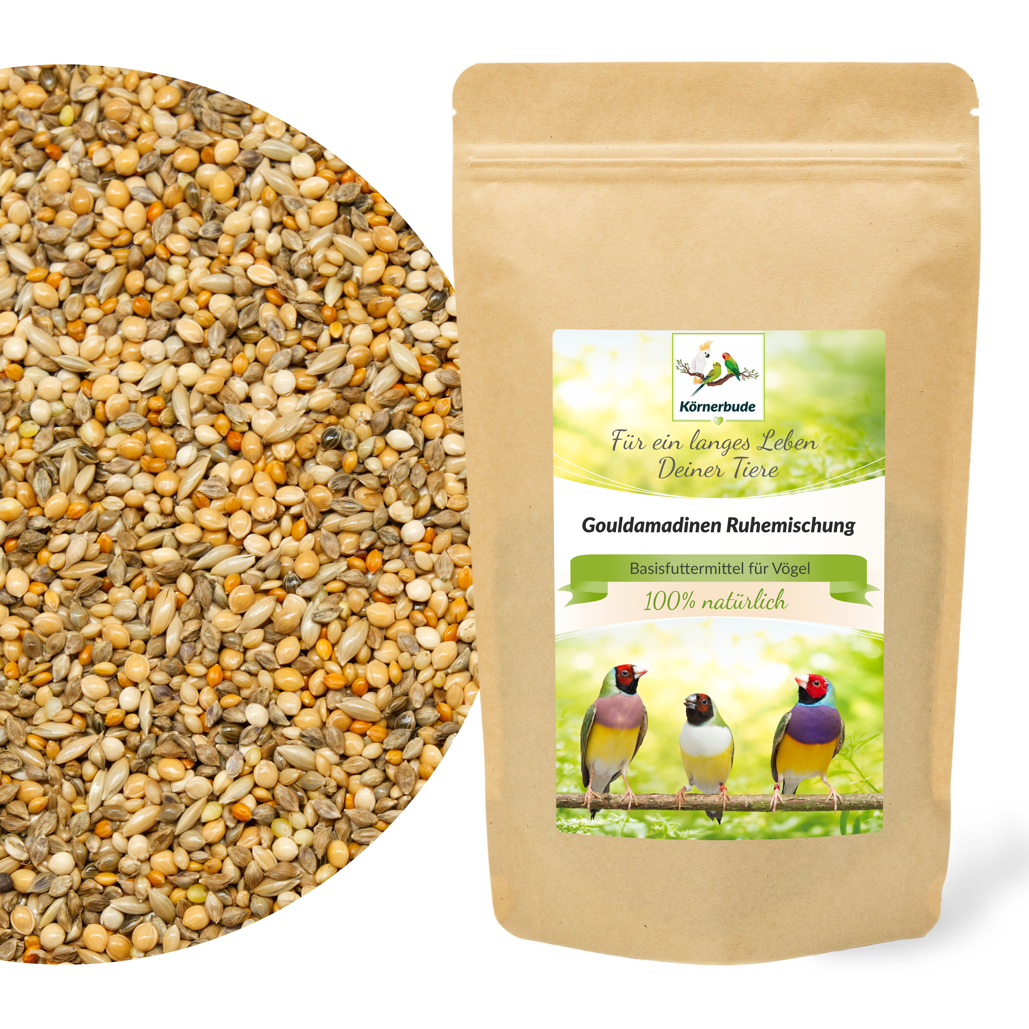 gouldamadinen_ruhemischung_amadinenfutter_koernerbude_shopbilder Gouldamadinen Ruhemischung