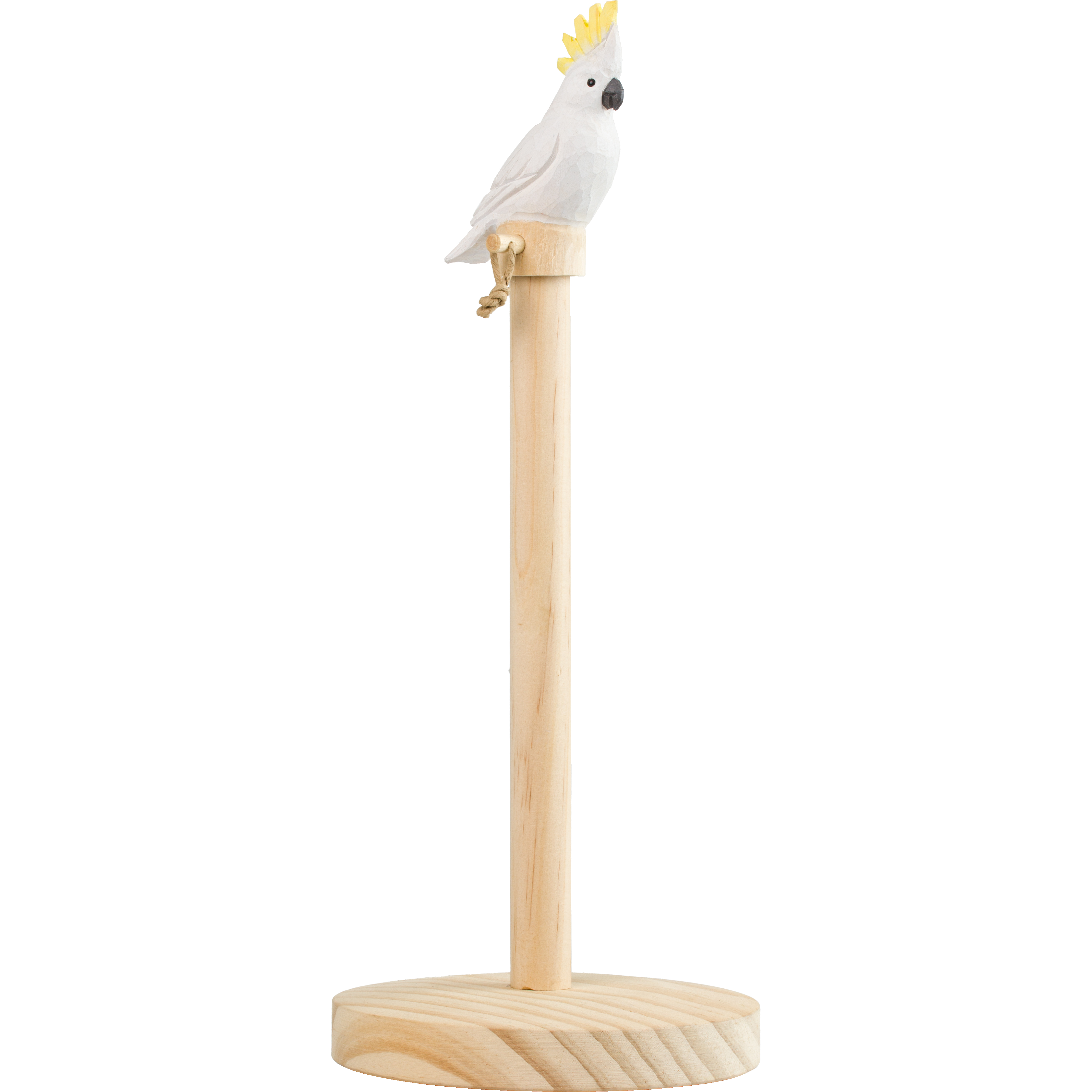 WG5003_KitchenRollHolder_Cockatoo_Angle Küchenrollenhalter Kakadu