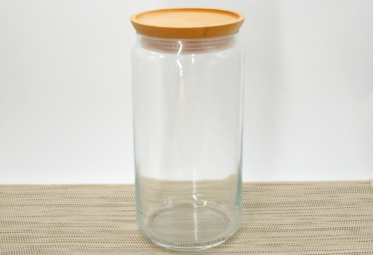 koernerbude-vorratsglas-fuer-vogel Vorratsglas 1500 ml mit Bambusdeckel