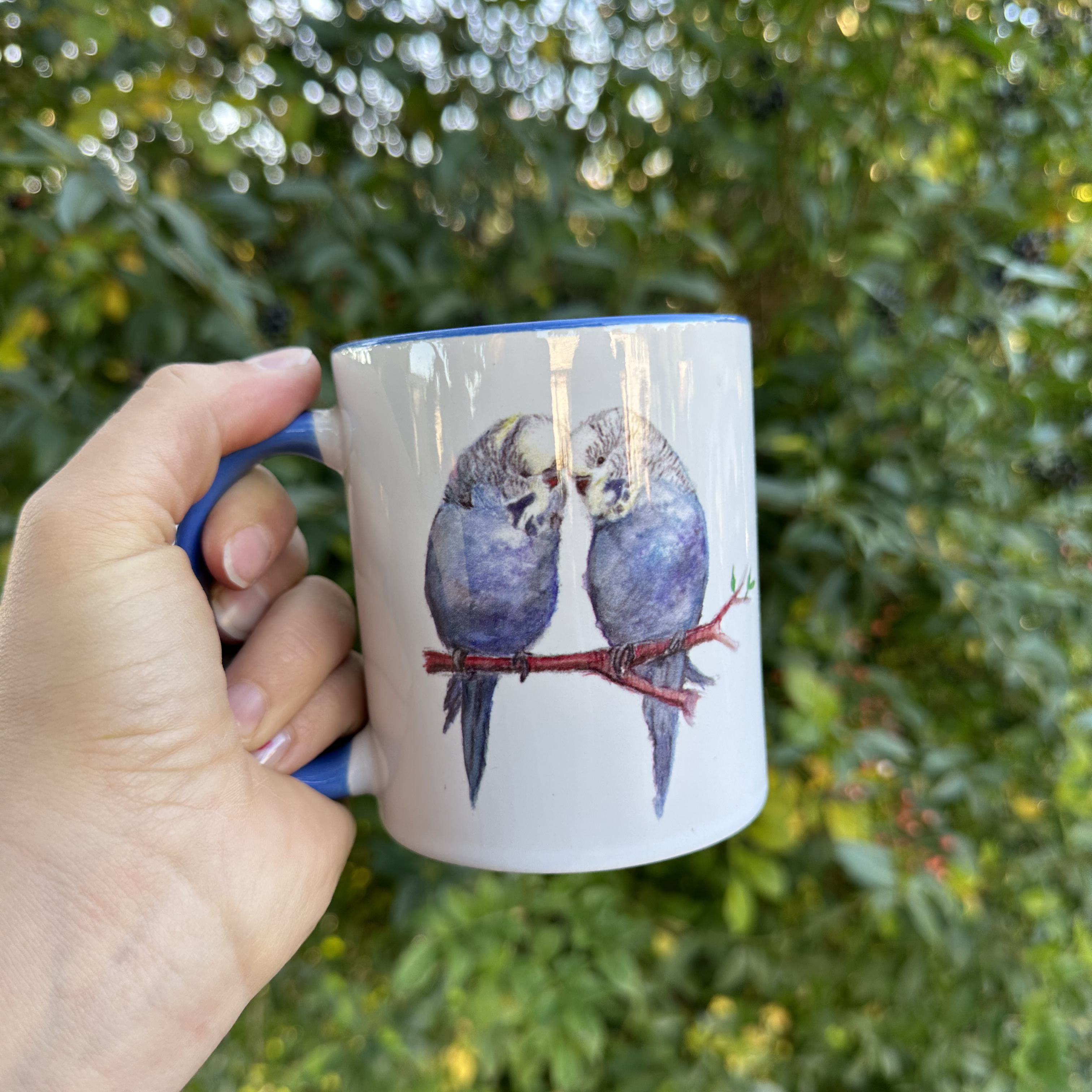 Wellensittich Tasse 325 ml