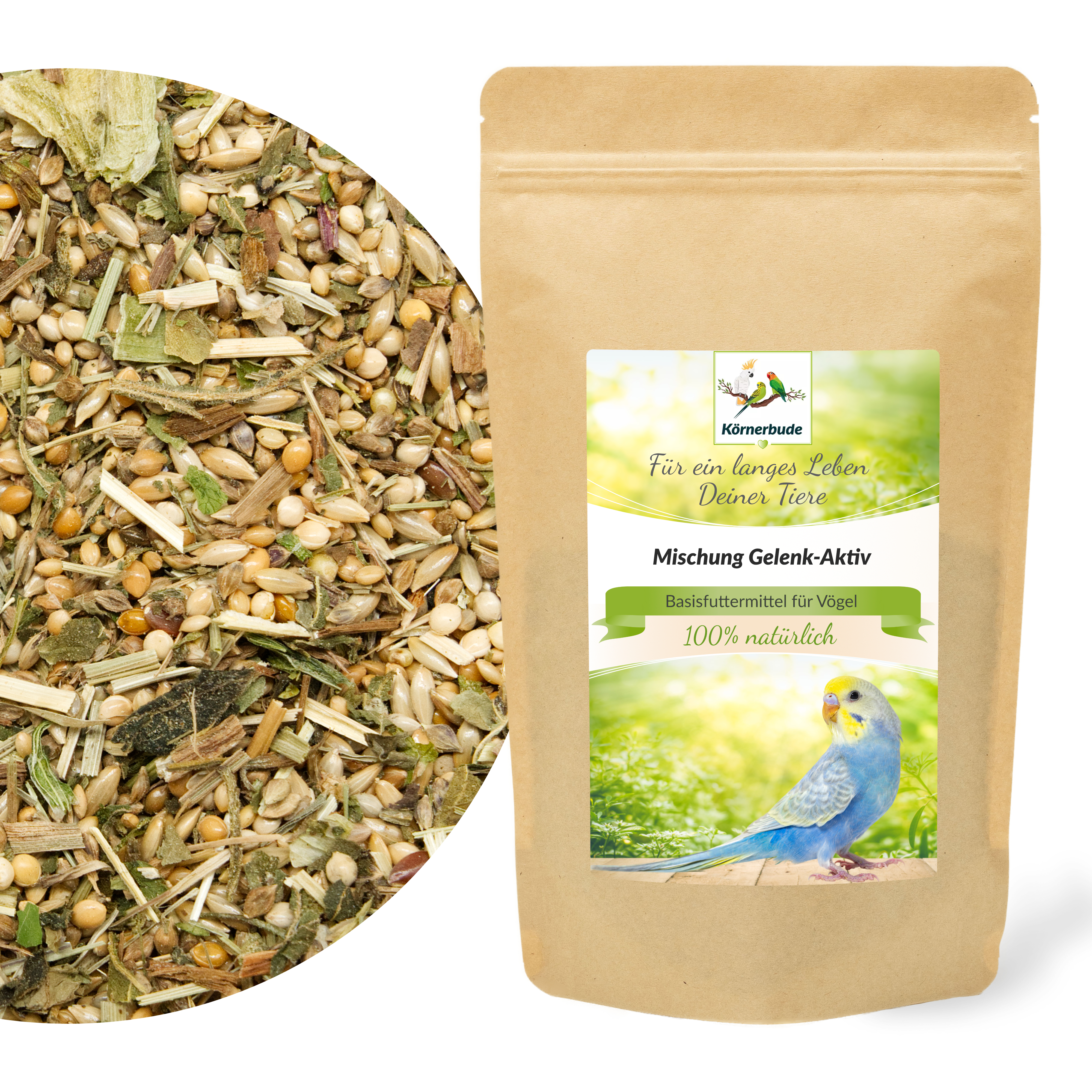 mischung_gelenk_aktiv_wellensittichfutter_koernerbude Mischung Gelenk-Aktiv 500g