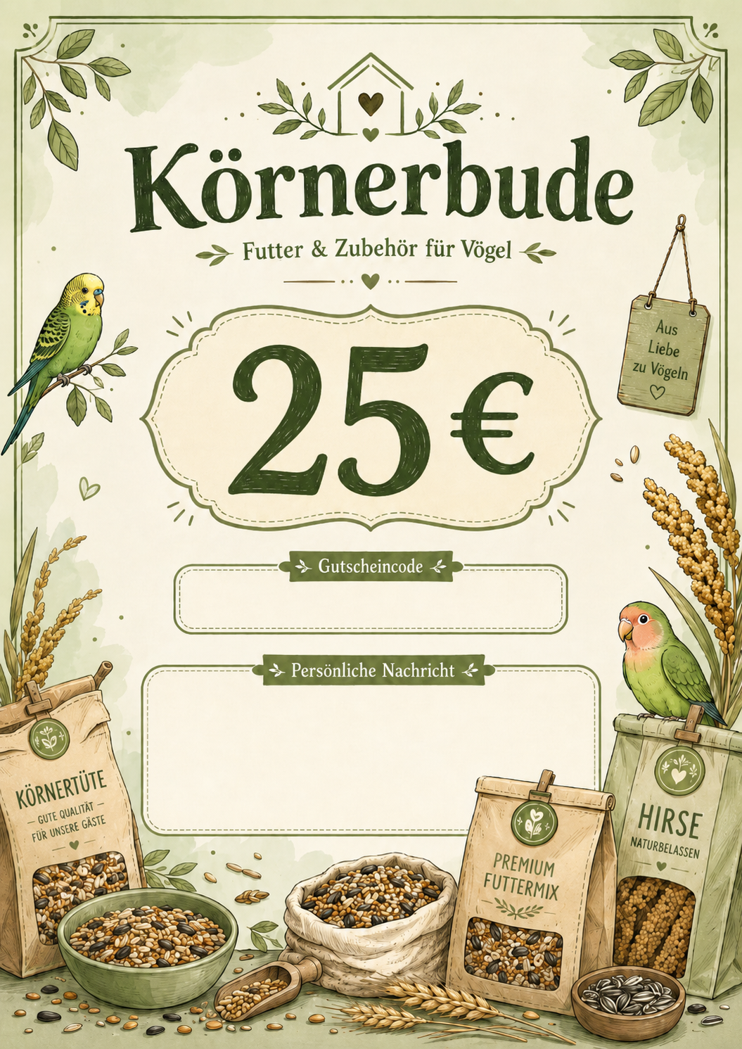 Kaufgutschein 25 €