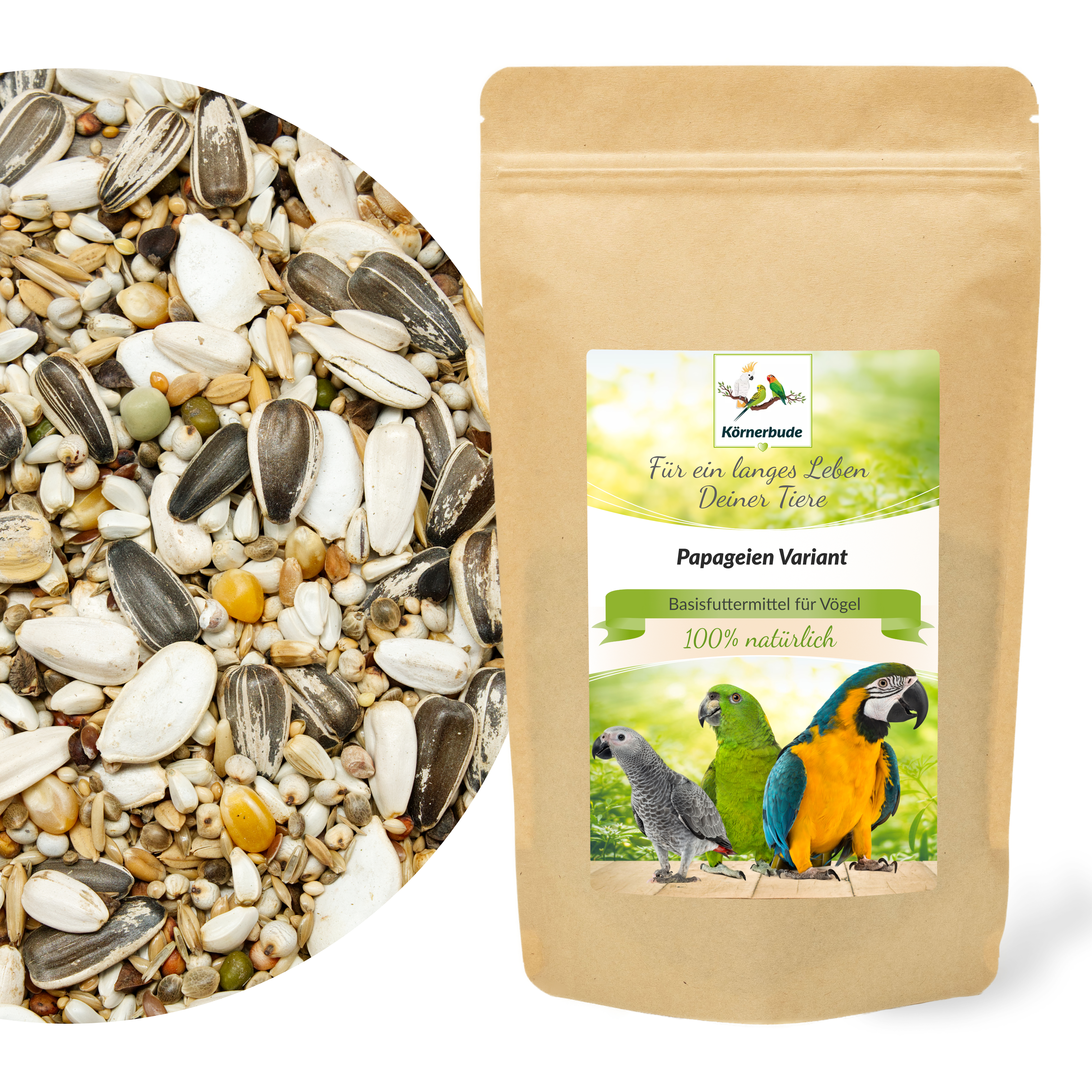 papageien_variant_paapgeienfutter_amazonen_graupapageien_koernerbude_shopbilder Papageien Variant