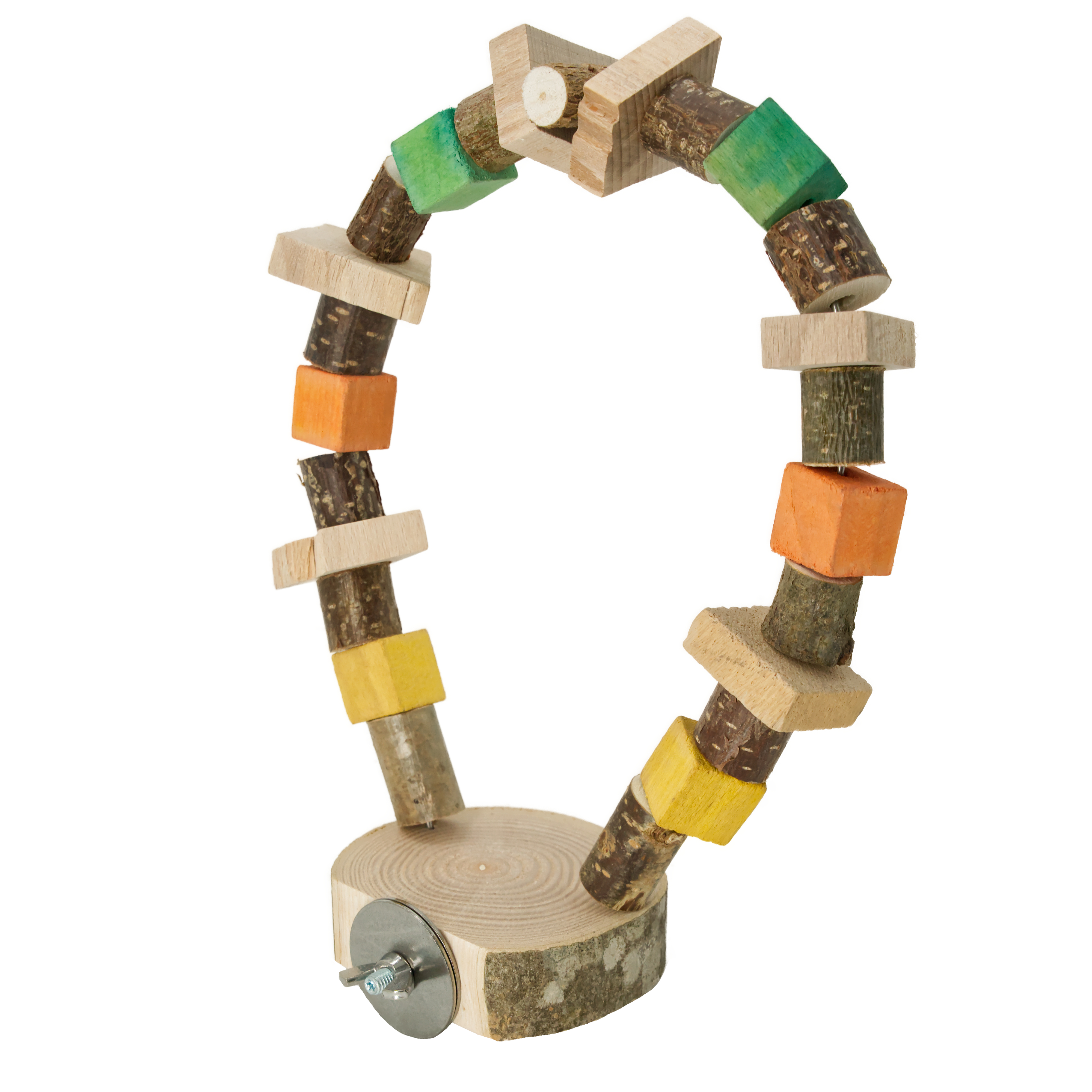 sitzbrettscheibe_fuer_voegel_koernerbude Sitzbrettscheibe für Vögel und Nager