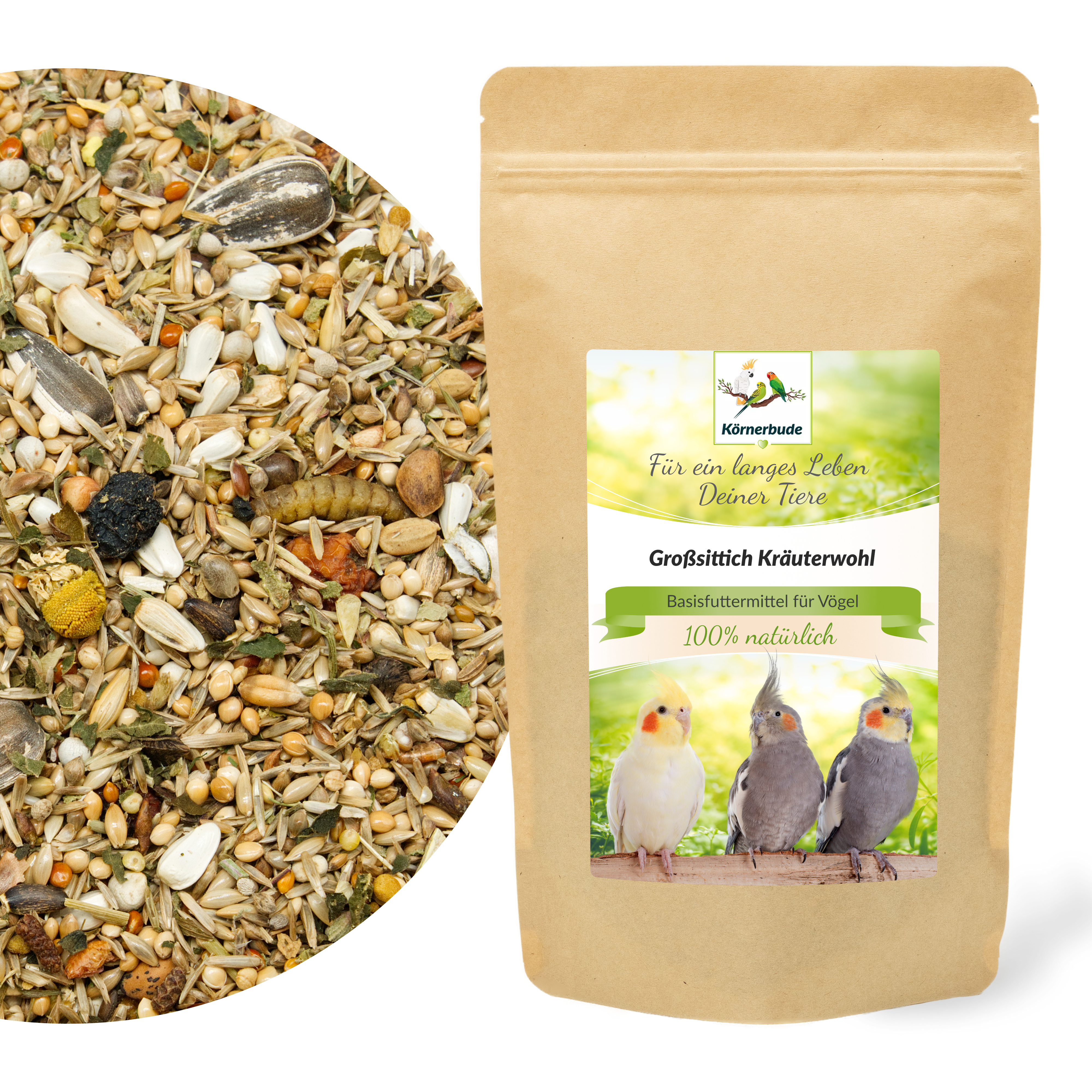 grosssittich_kraeuterwohl_nymphensittichfutter_koernerbude_shopjpg Großsittich Kräuterwohl
