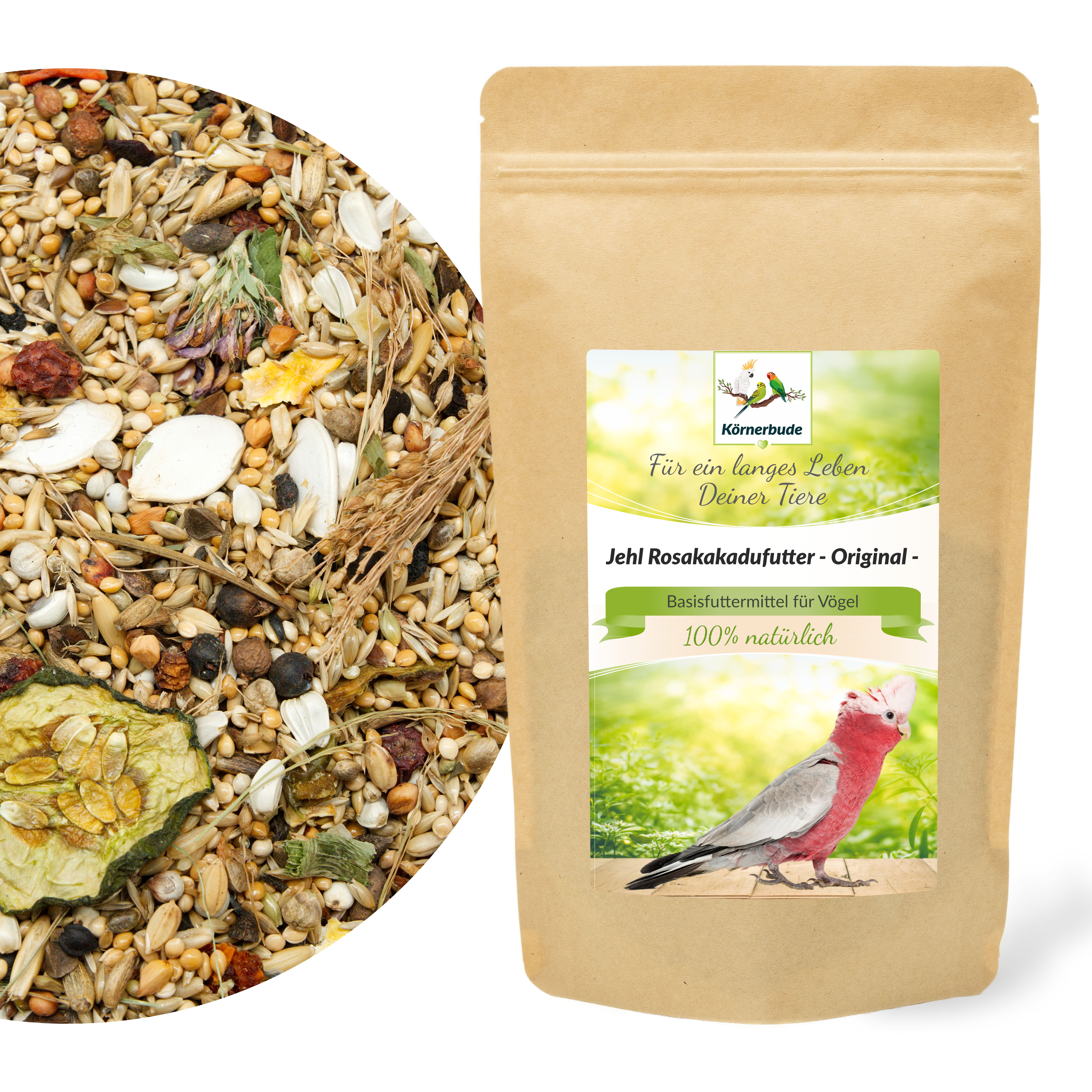 jehl_rosakakadu_spezial_rosakakadufutter_koernerbude_shopbilder Jehl Rosakakadufutter - Original -