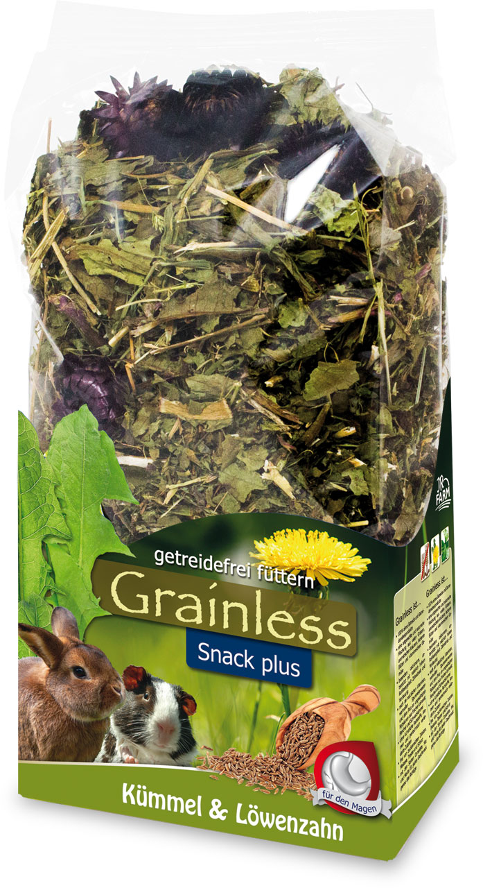 16129_1 JR Grainless Plus Kümmel und Löwenzahn 100 g