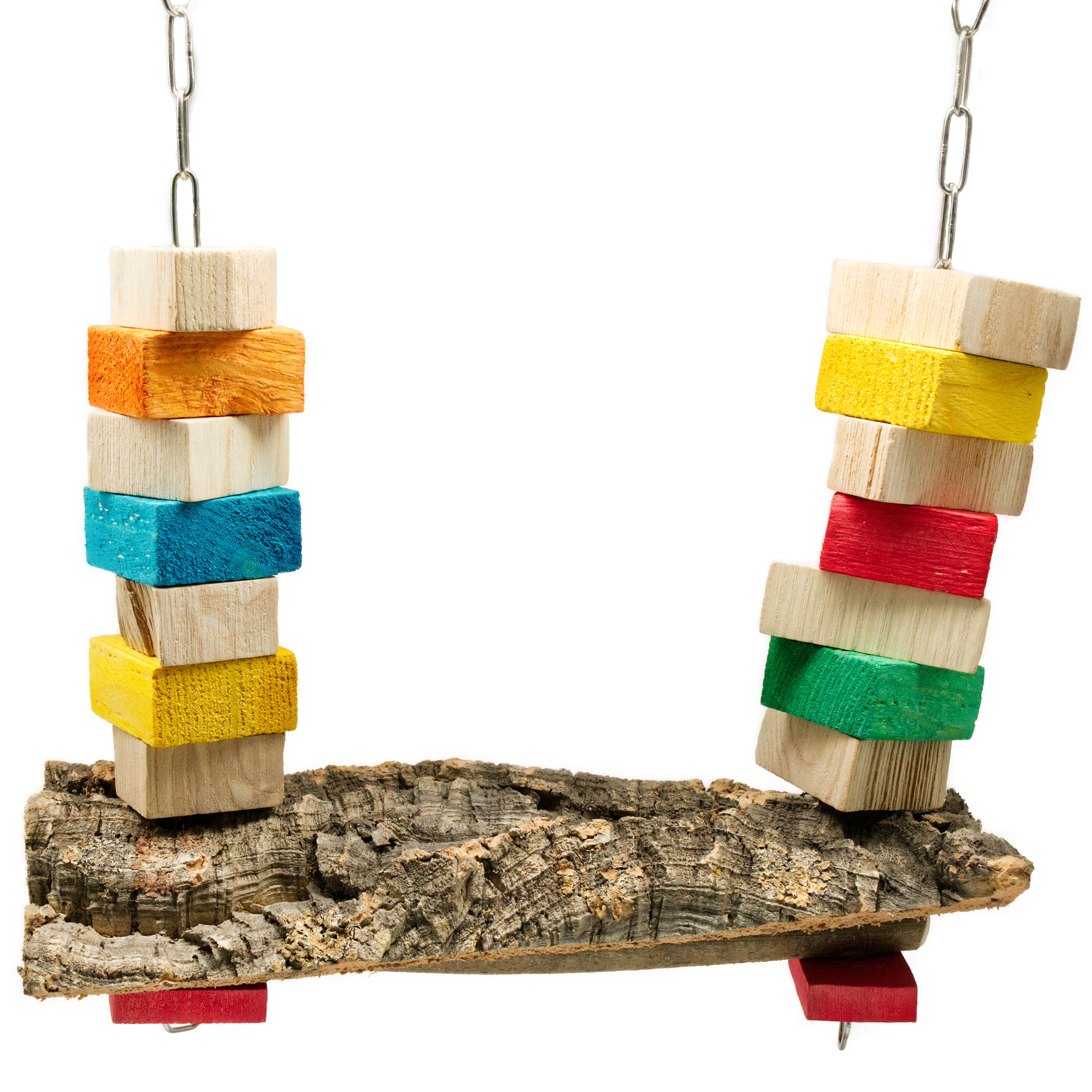 papageien_korkbrett_schaukel_koernerbude Papageien Korkbrett Schaukel